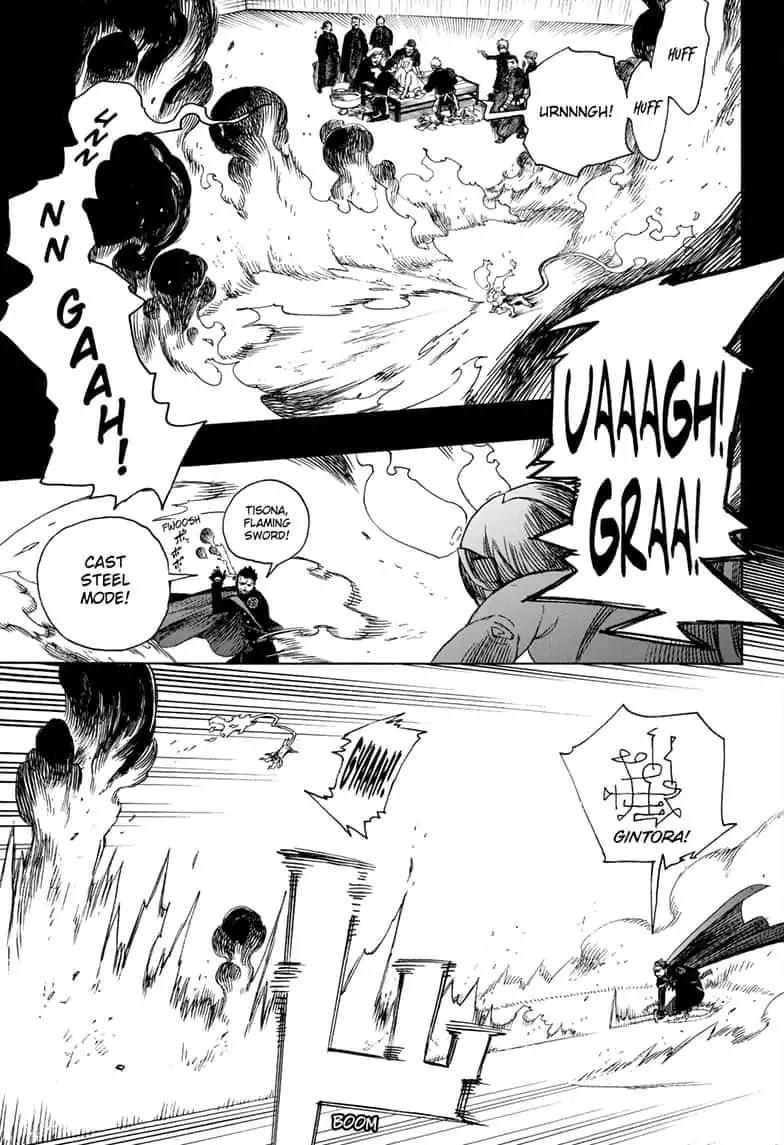 Ao no Exorcist chapter 115 page 33
