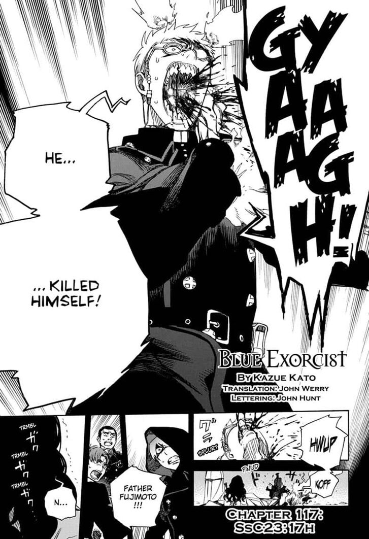 Ao no Exorcist chapter 117 page 1