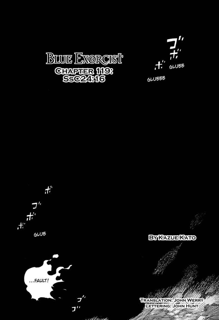 Ao no Exorcist chapter 119 page 1