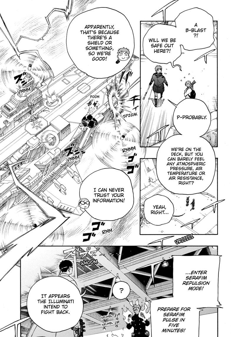 Ao no Exorcist chapter 122 page 3