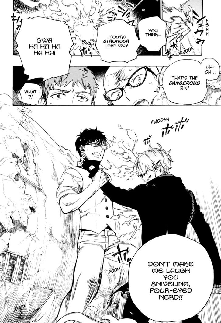 Ao no Exorcist chapter 123 page 10