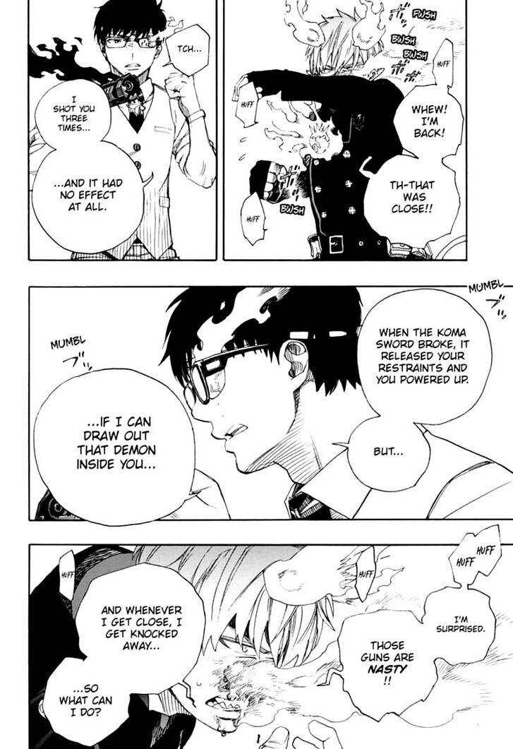 Ao no Exorcist chapter 123 page 14
