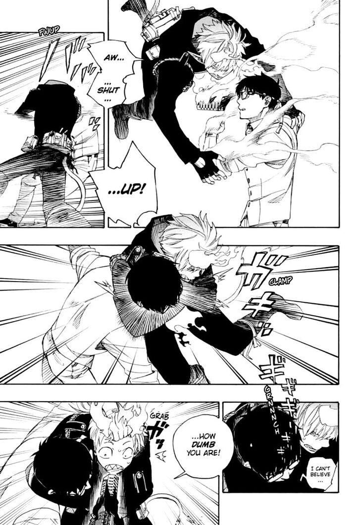 Ao no Exorcist chapter 123 page 17