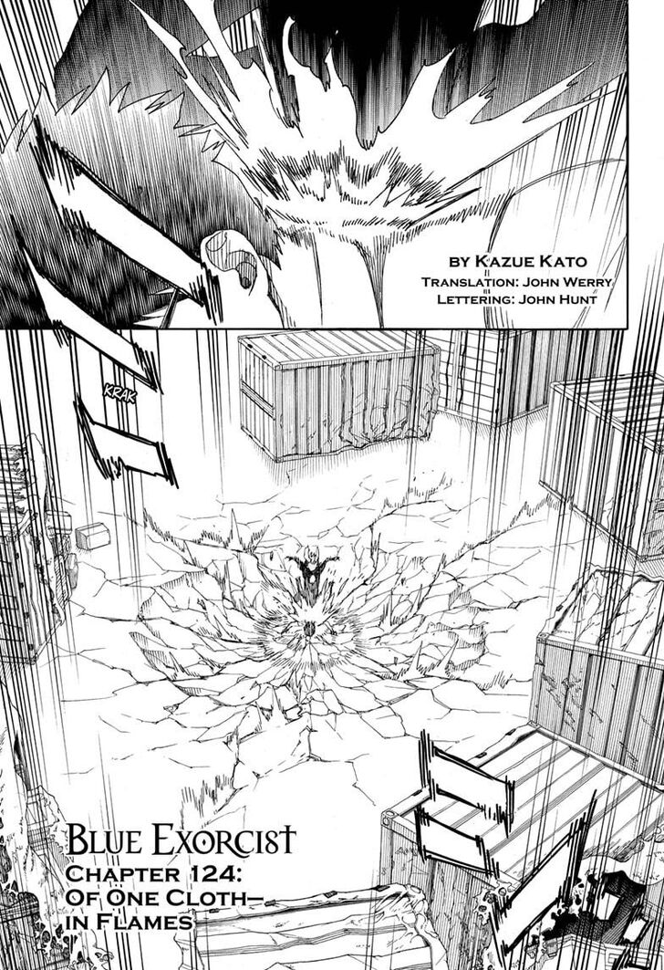 Ao no Exorcist chapter 124 page 1