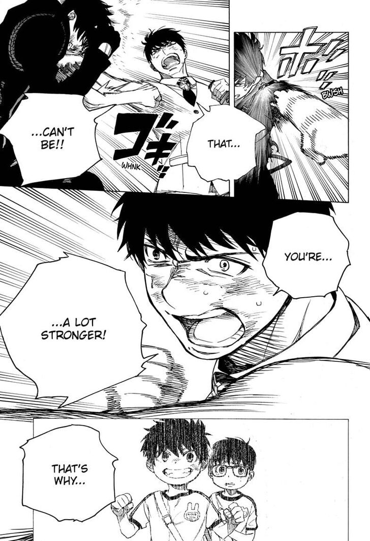 Ao no Exorcist chapter 127 page 17
