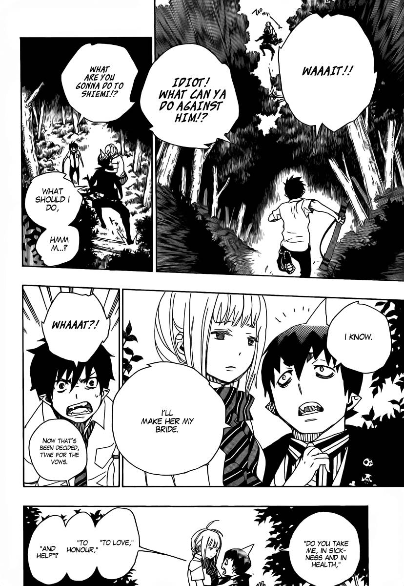 Ao no Exorcist chapter 13 page 18