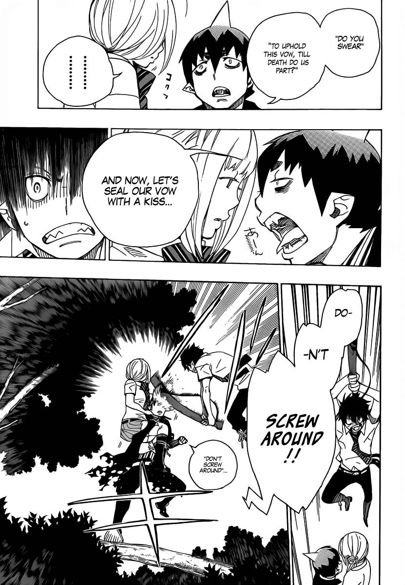 Ao no Exorcist chapter 13 page 19