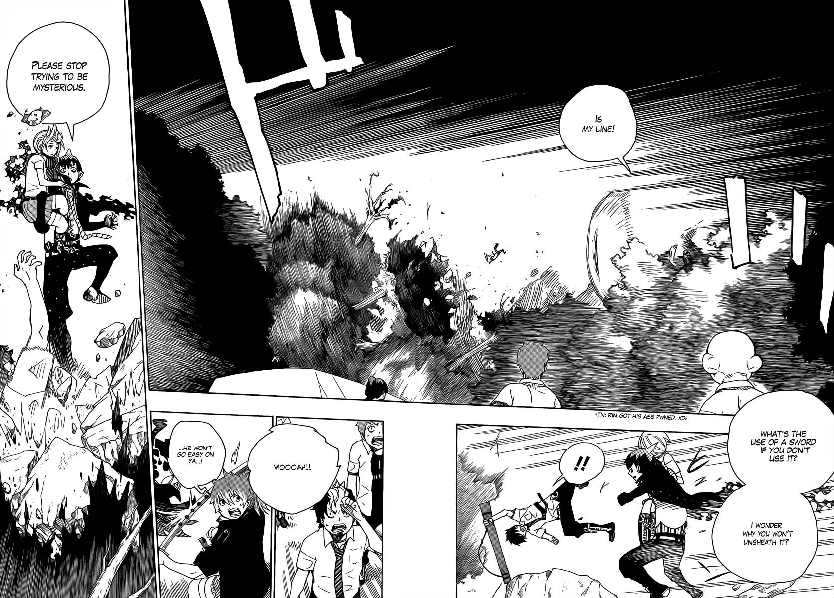 Ao no Exorcist chapter 13 page 20