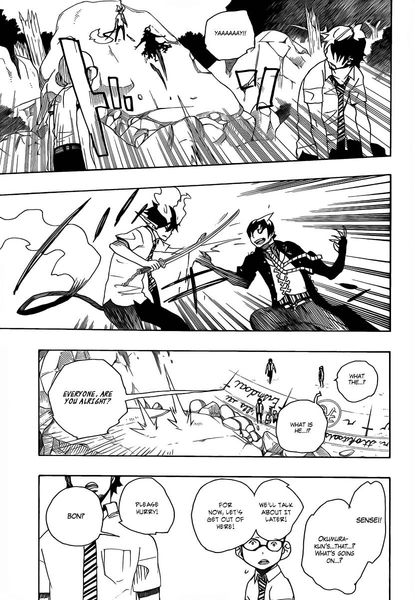 Ao no Exorcist chapter 13 page 35