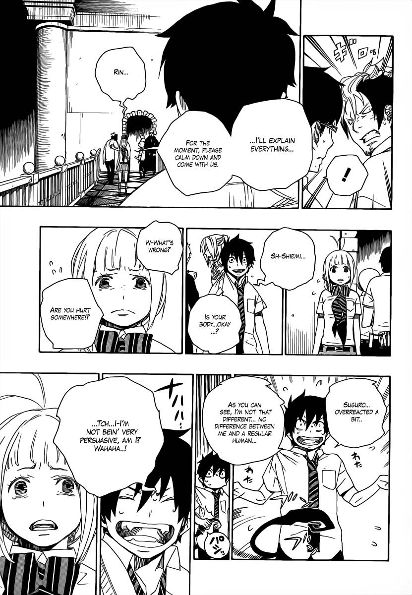 Ao no Exorcist chapter 14 page 23