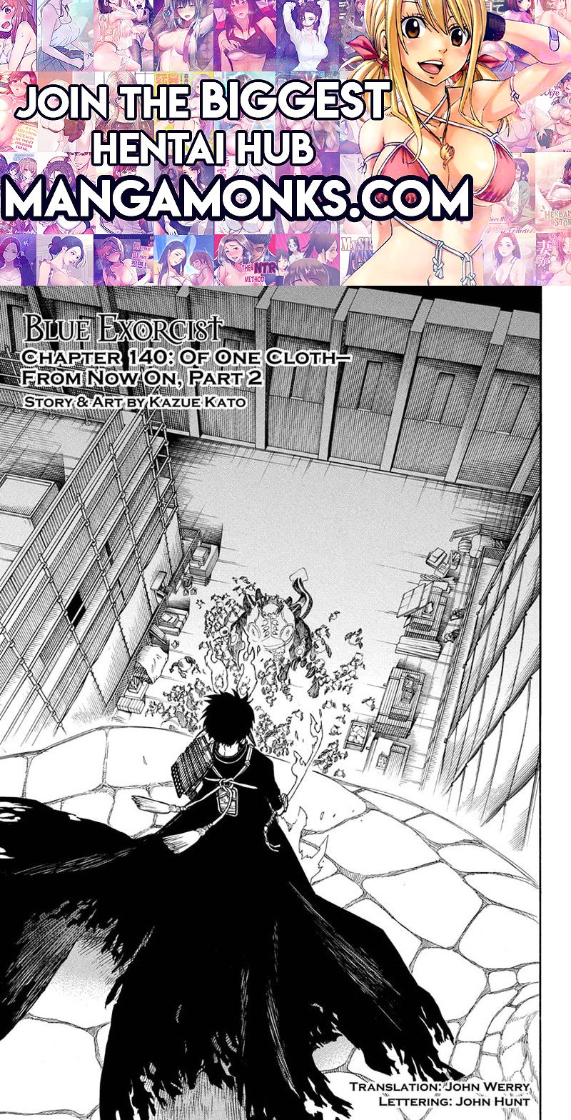 Ao no Exorcist chapter 140 page 1