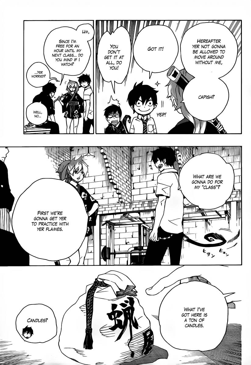 Ao no Exorcist chapter 15 page 19