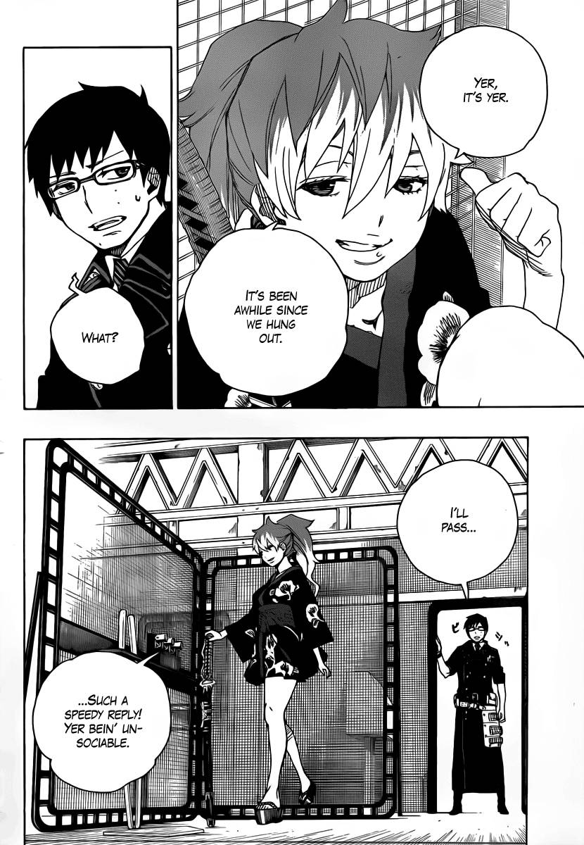 Ao no Exorcist chapter 15 page 24