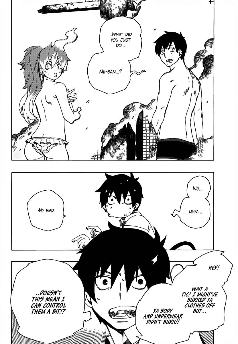 Ao no Exorcist chapter 15 page 38