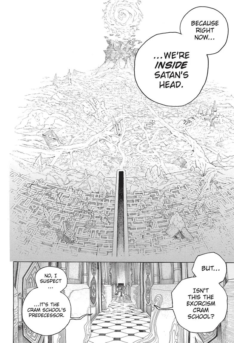 Ao no Exorcist chapter 150 page 6