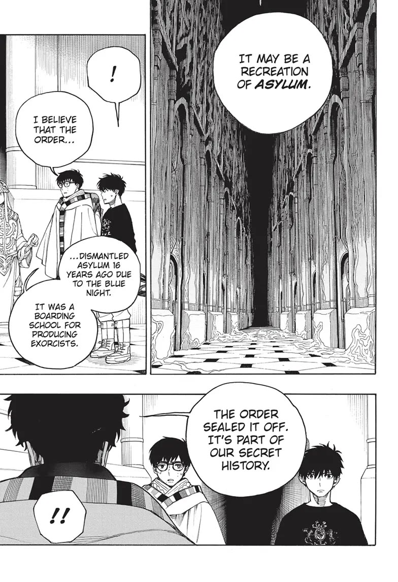 Ao no Exorcist chapter 150 page 7