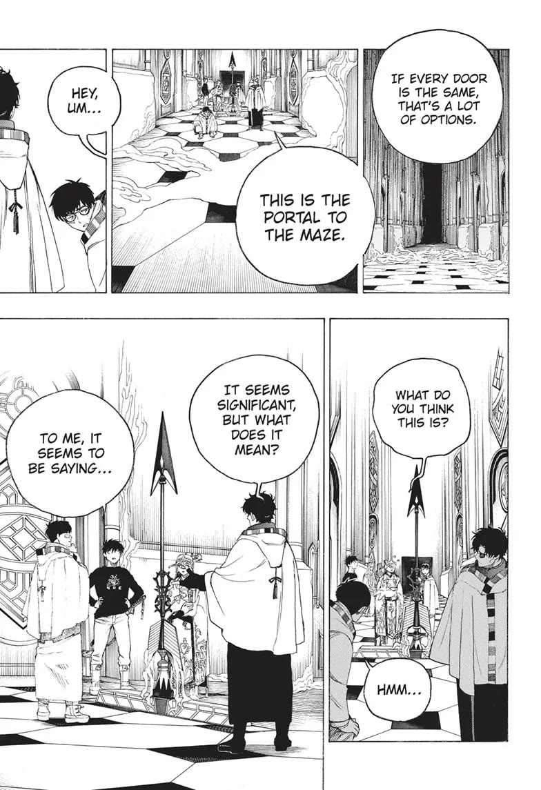 Ao no Exorcist chapter 150 page 9