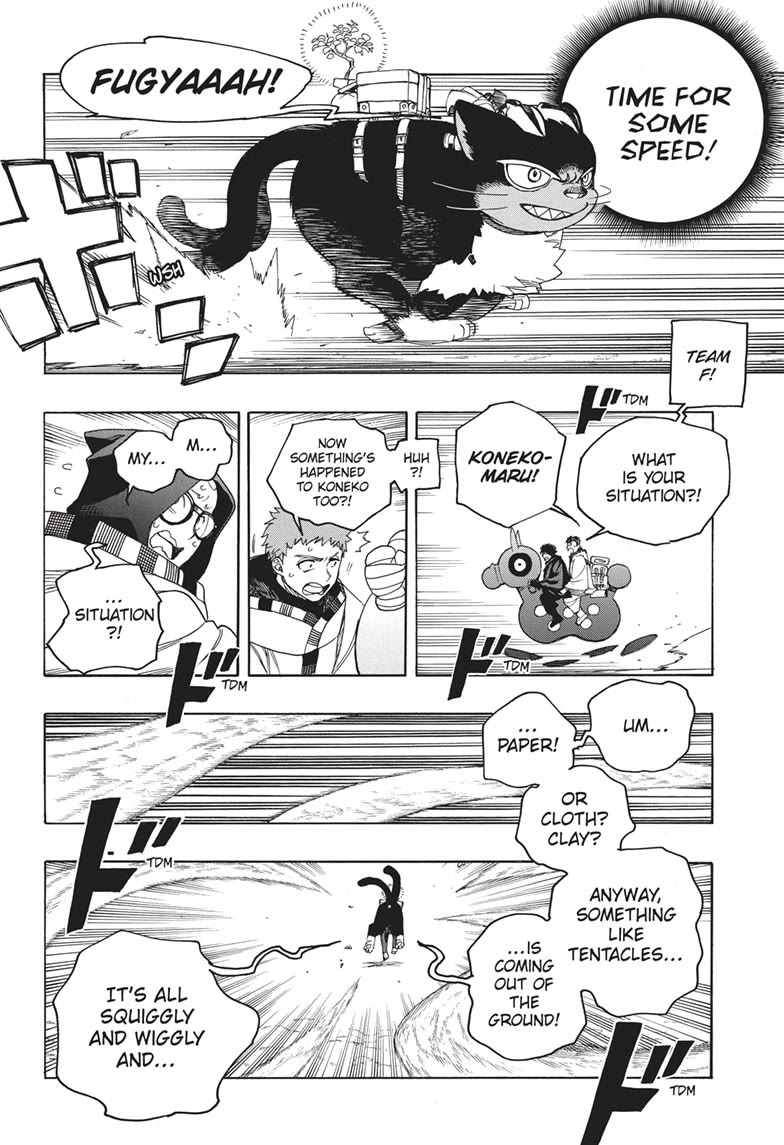 Ao no Exorcist chapter 152 page 7