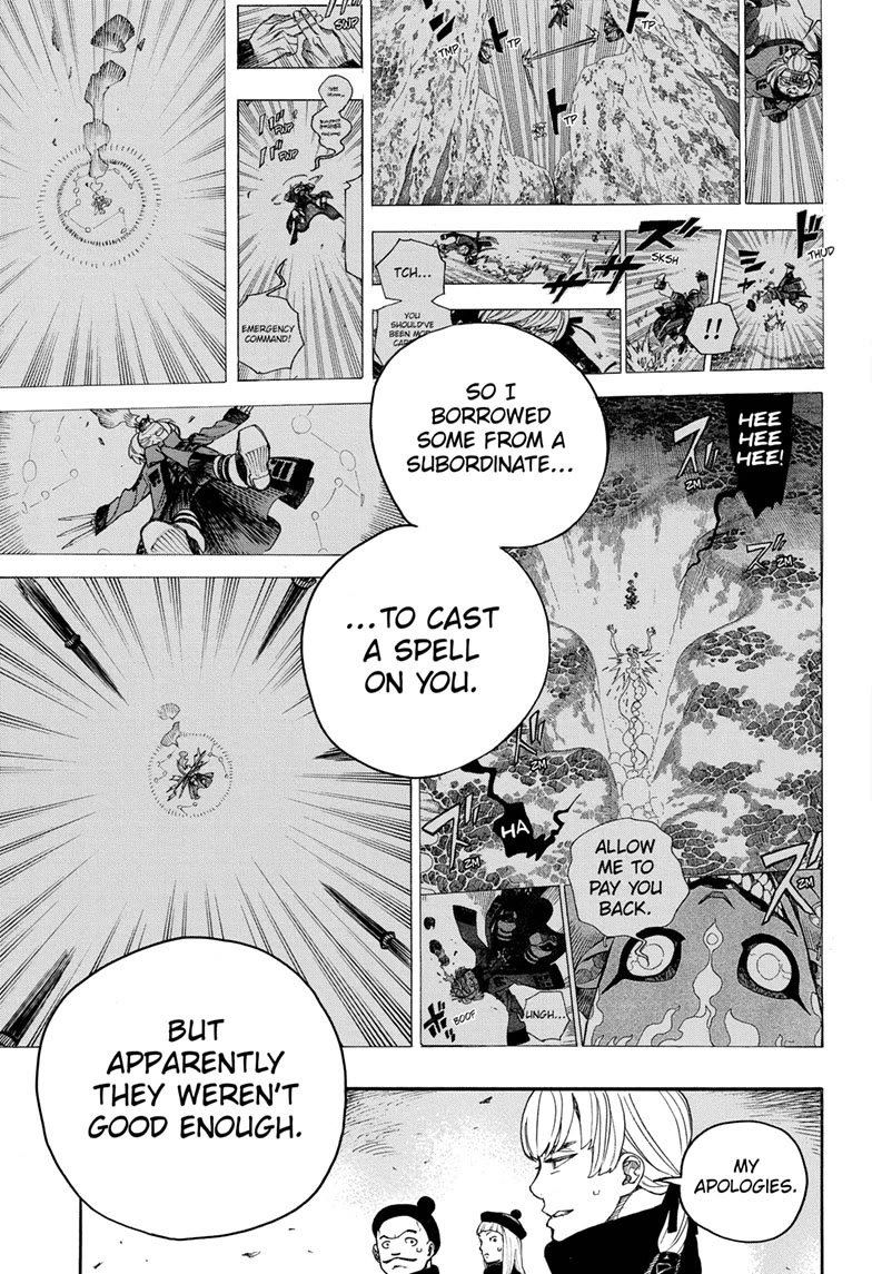 Ao no Exorcist chapter 153 page 17