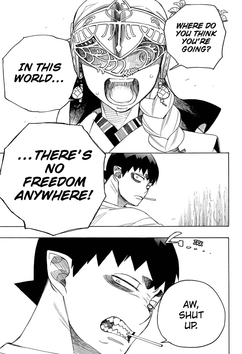 Ao no Exorcist chapter 156 page 17