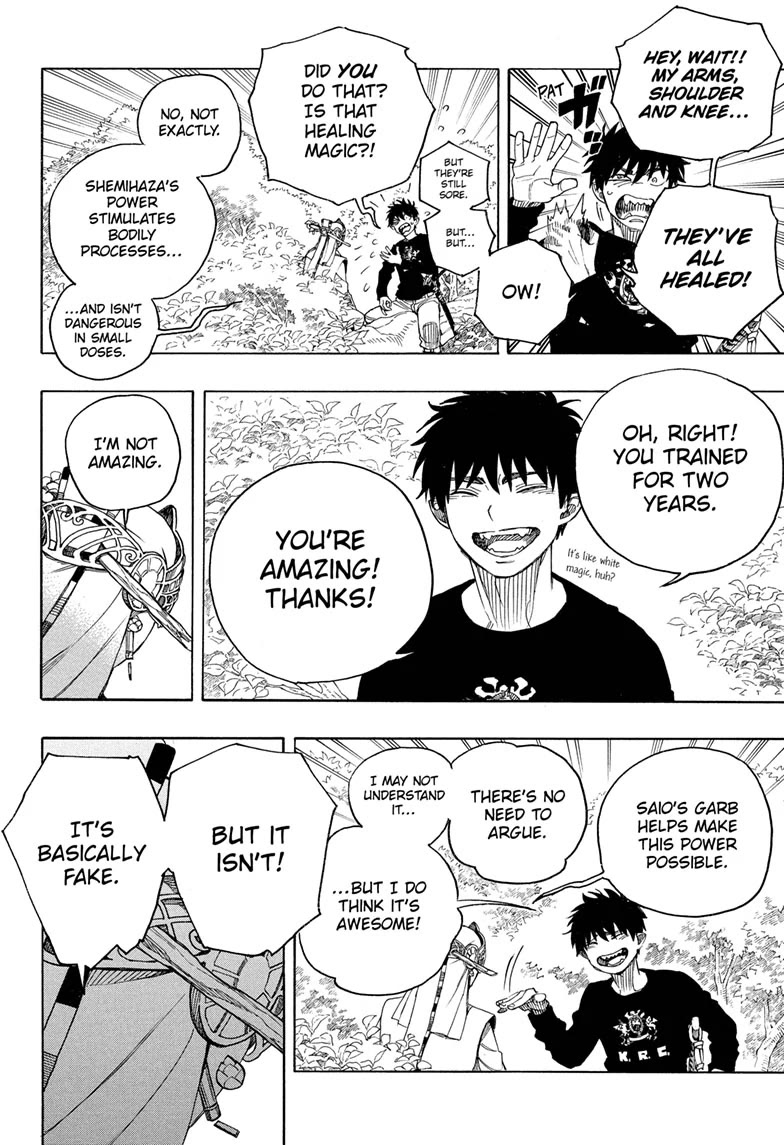 Ao no Exorcist chapter 157 page 22