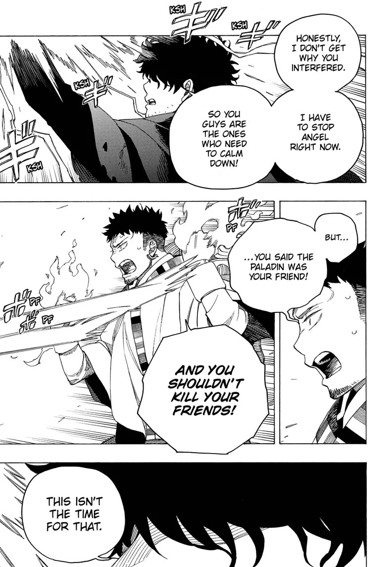 Ao no Exorcist chapter 160 page 11