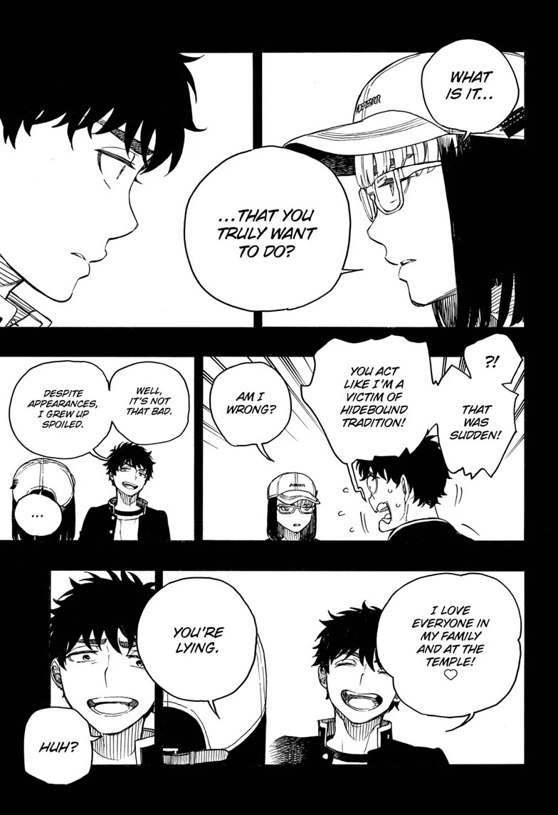 Ao no Exorcist chapter 161 page 3
