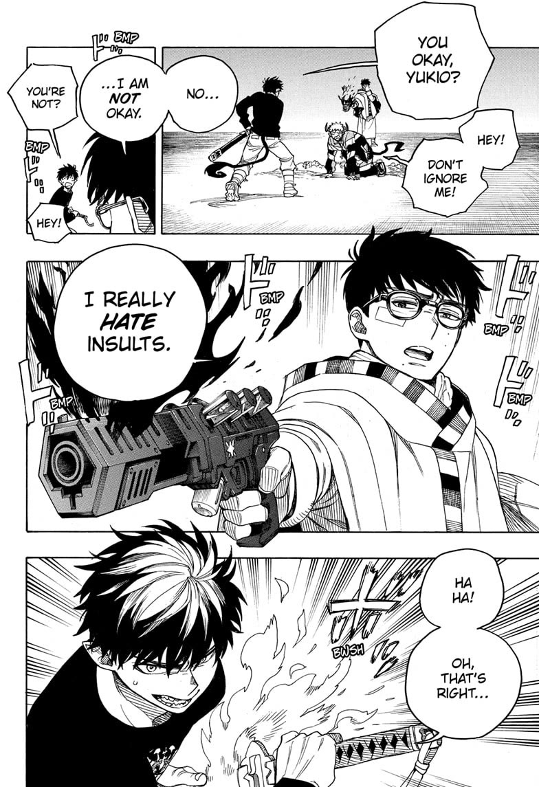 Ao no Exorcist chapter 166 page 34