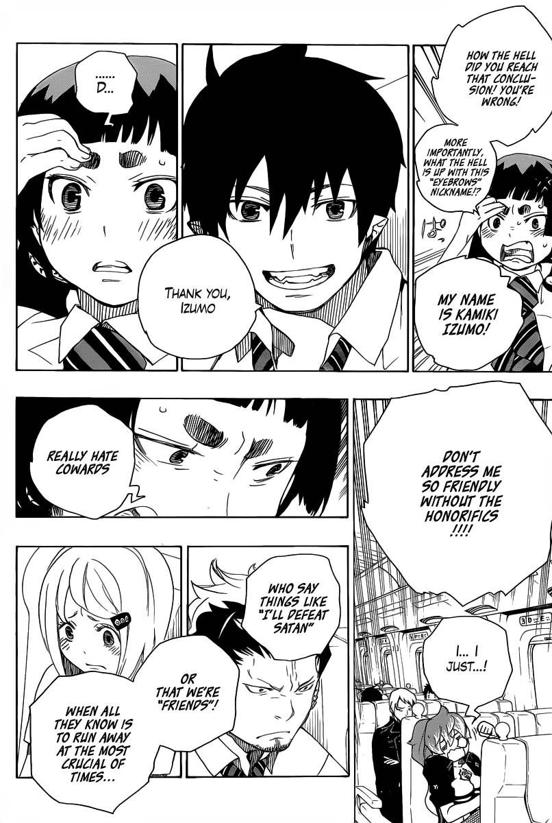 Ao no Exorcist chapter 17 page 22