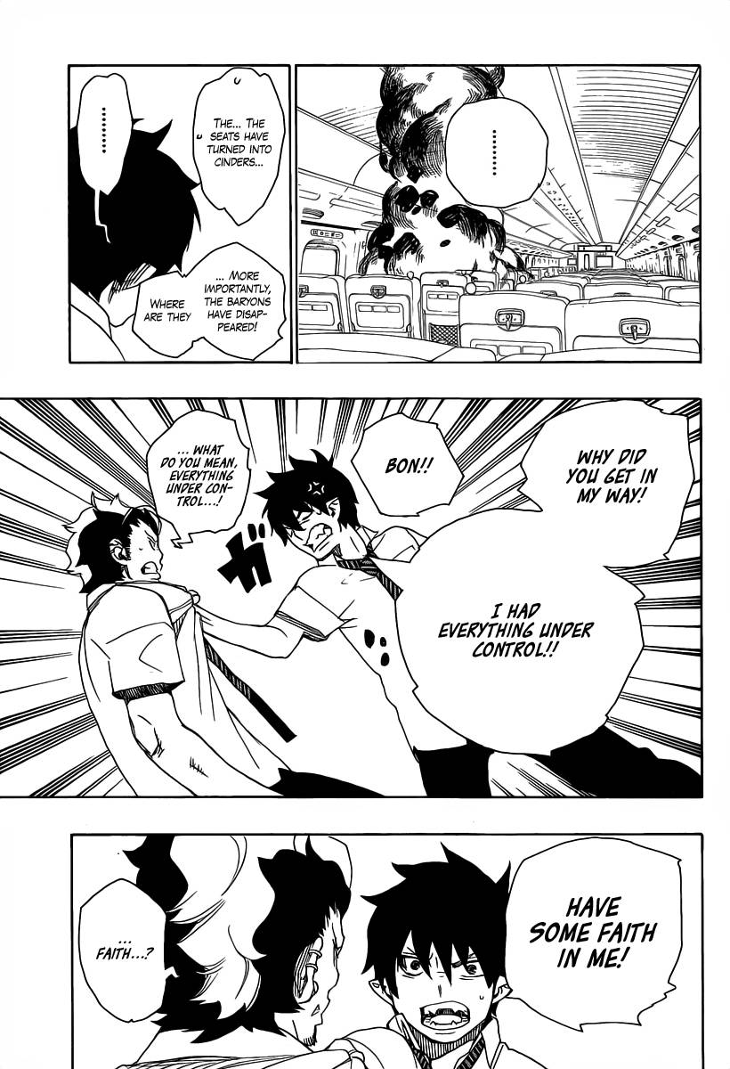 Ao no Exorcist chapter 17 page 33