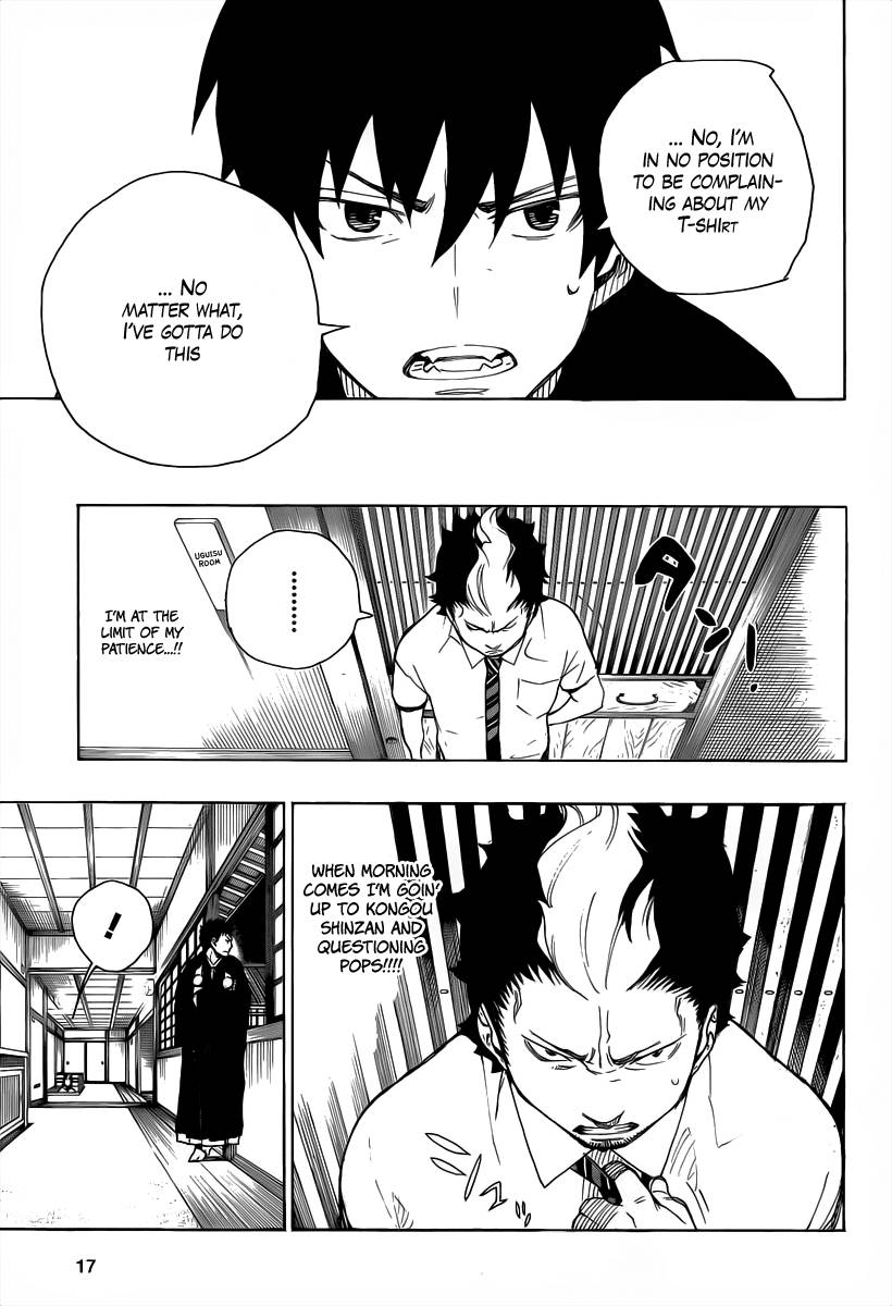 Ao no Exorcist chapter 21 page 7
