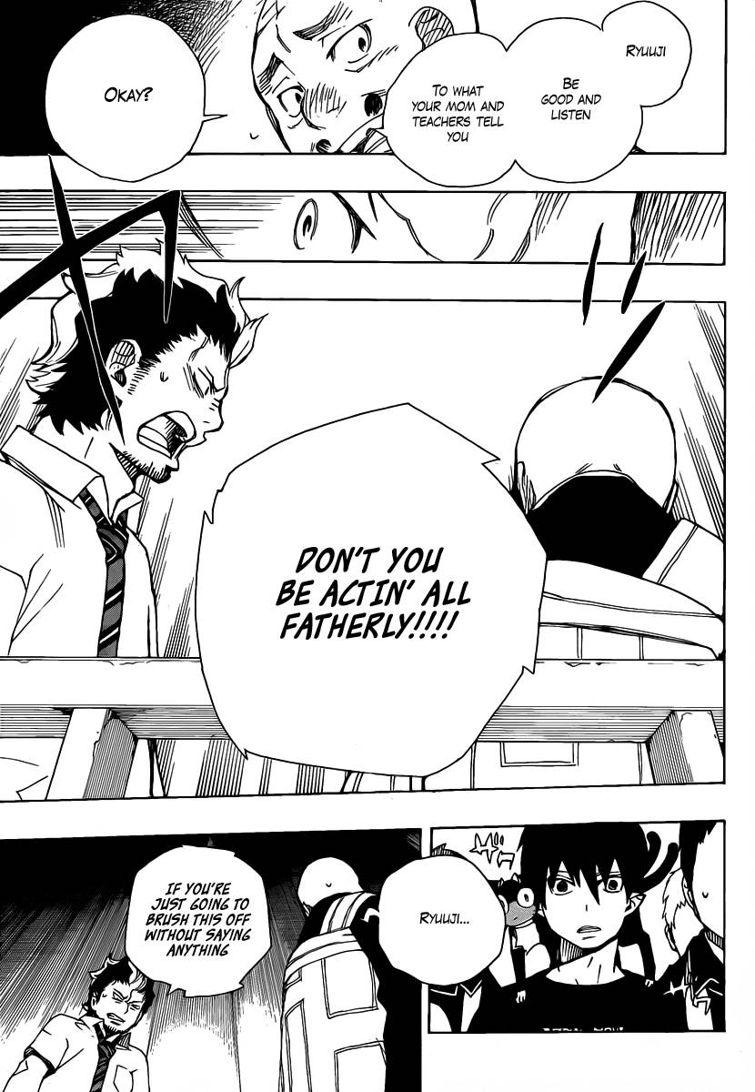 Ao no Exorcist chapter 22 page 8