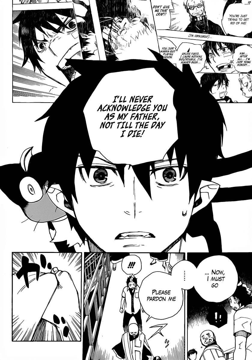 Ao no Exorcist chapter 22 page 9