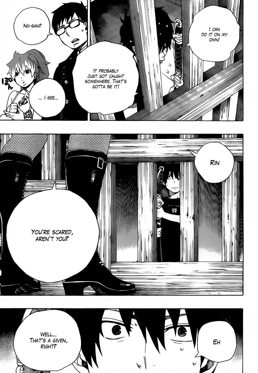 Ao no Exorcist chapter 25 page 38