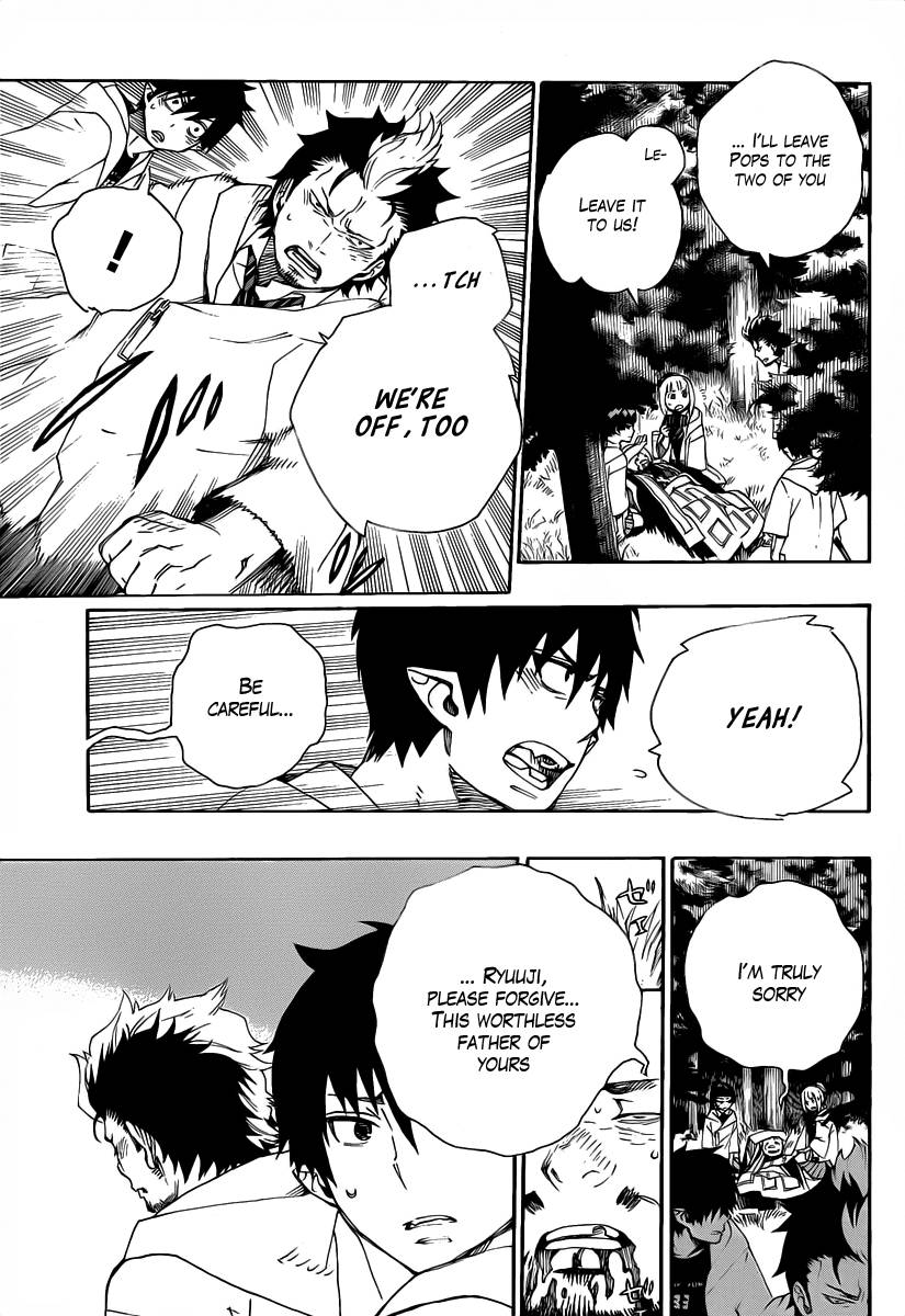 Ao no Exorcist chapter 27 page 35
