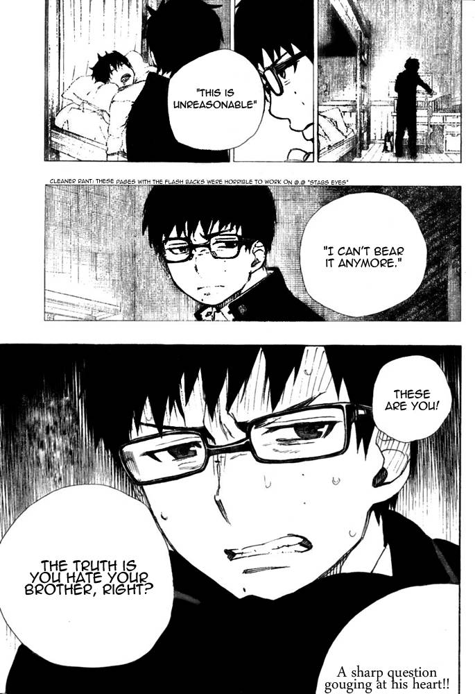 Ao no Exorcist chapter 28 page 23