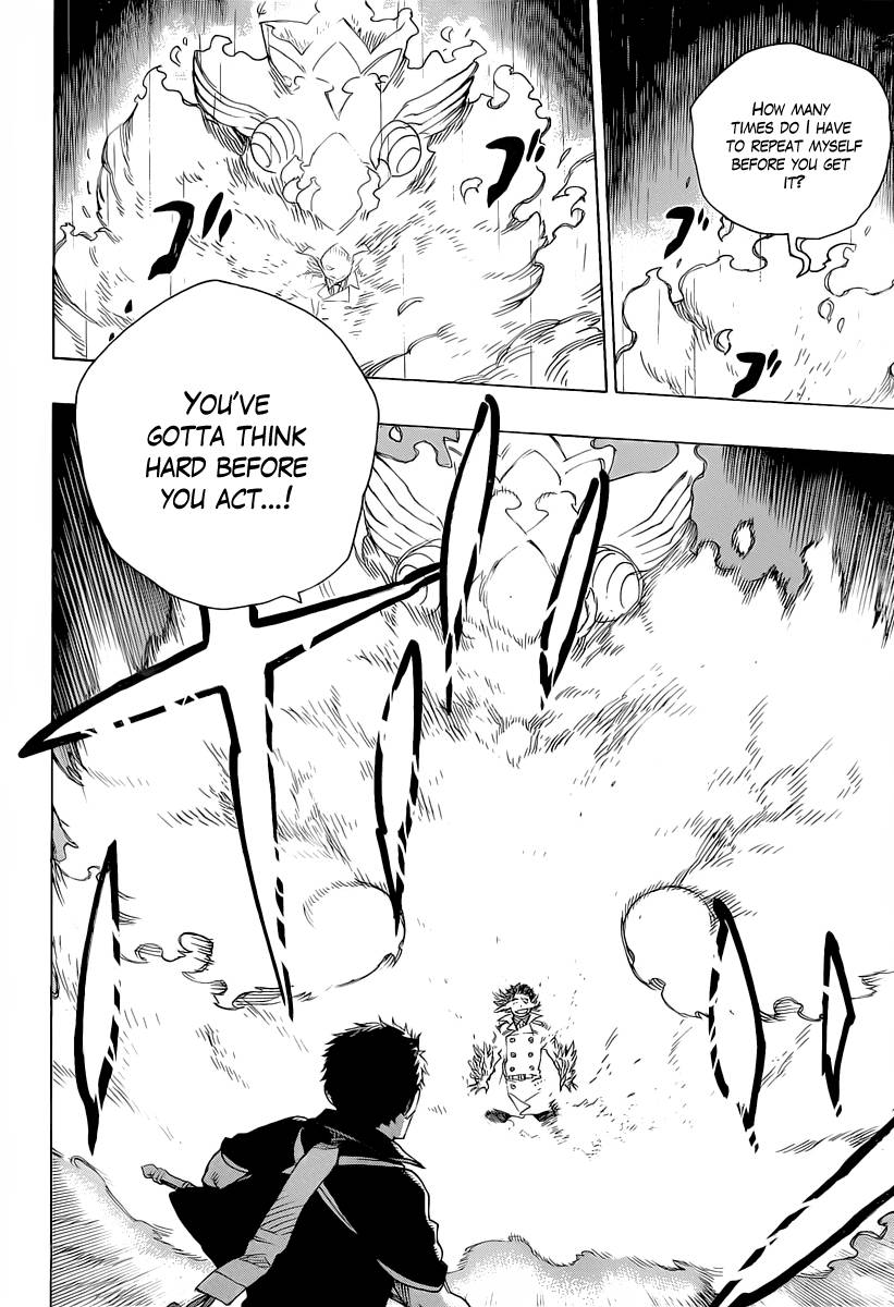 Ao no Exorcist chapter 31 page 20