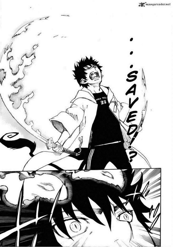 Ao no Exorcist chapter 32 page 17