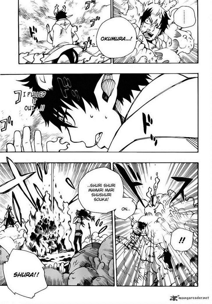 Ao no Exorcist chapter 32 page 21