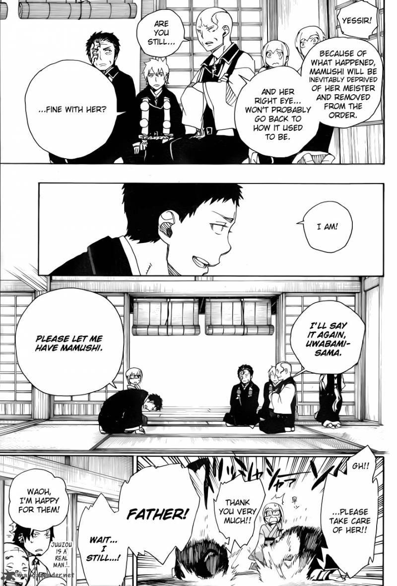 Ao no Exorcist chapter 34 page 28