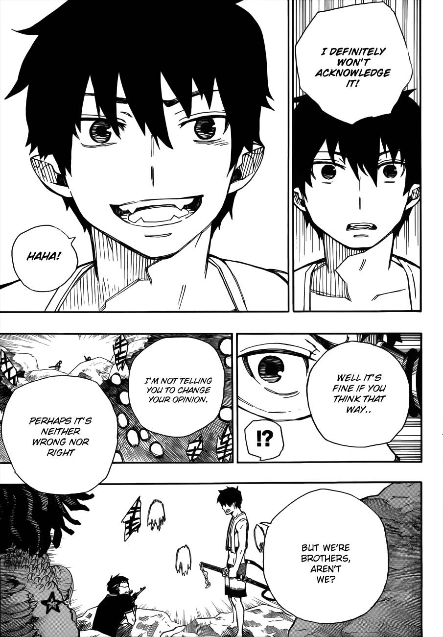 Ao no Exorcist chapter 37 page 22