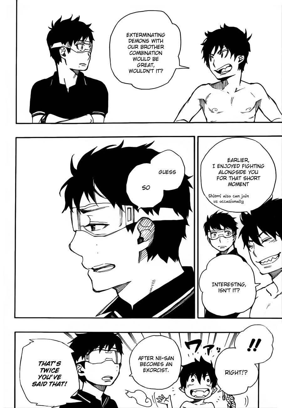 Ao no Exorcist chapter 37 page 33
