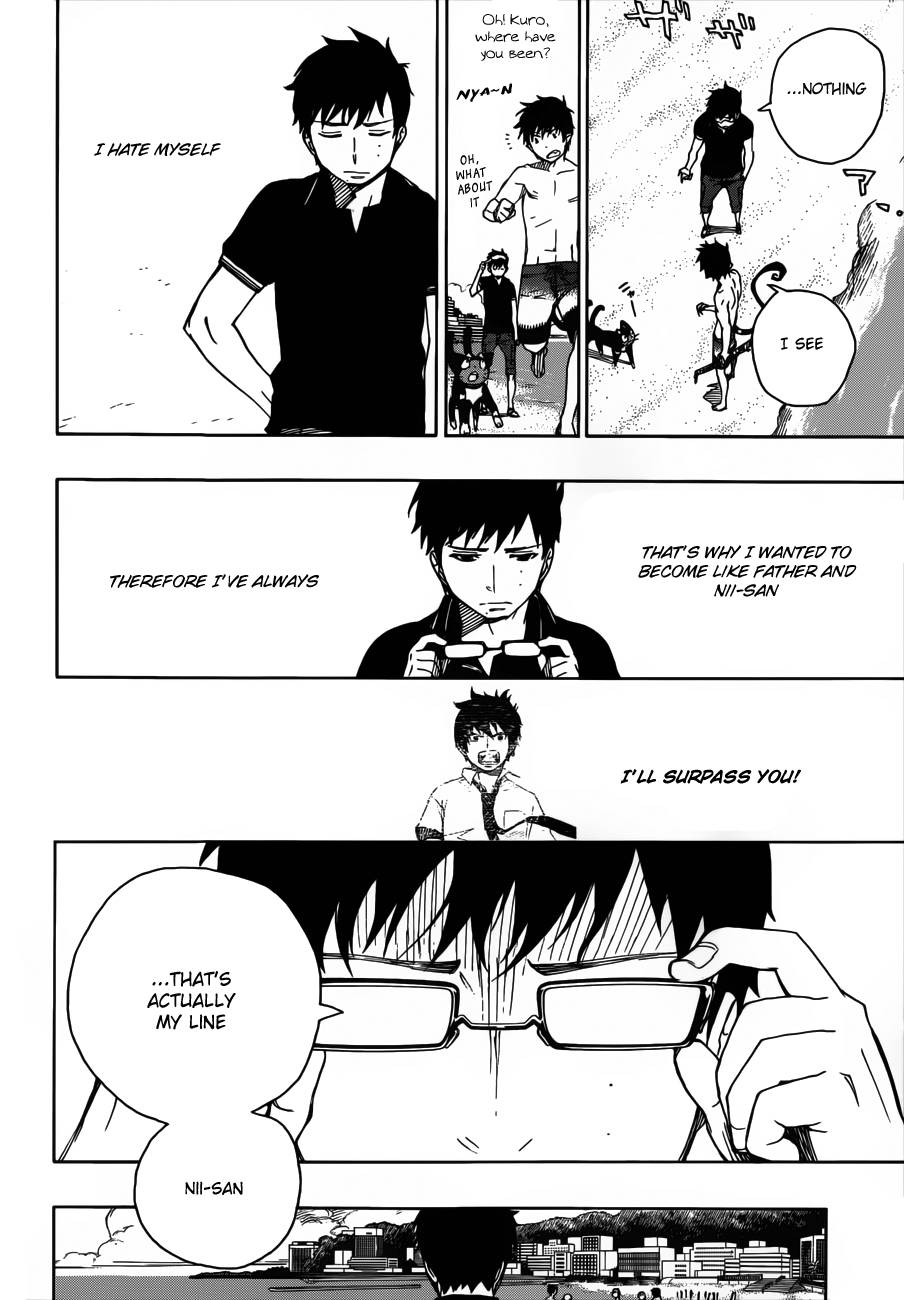 Ao no Exorcist chapter 37 page 35