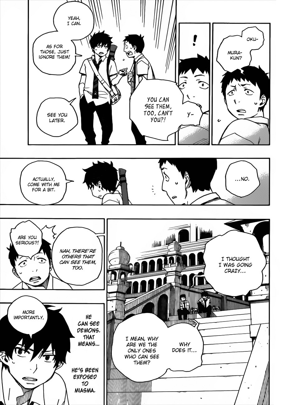Ao no Exorcist chapter 38 page 11