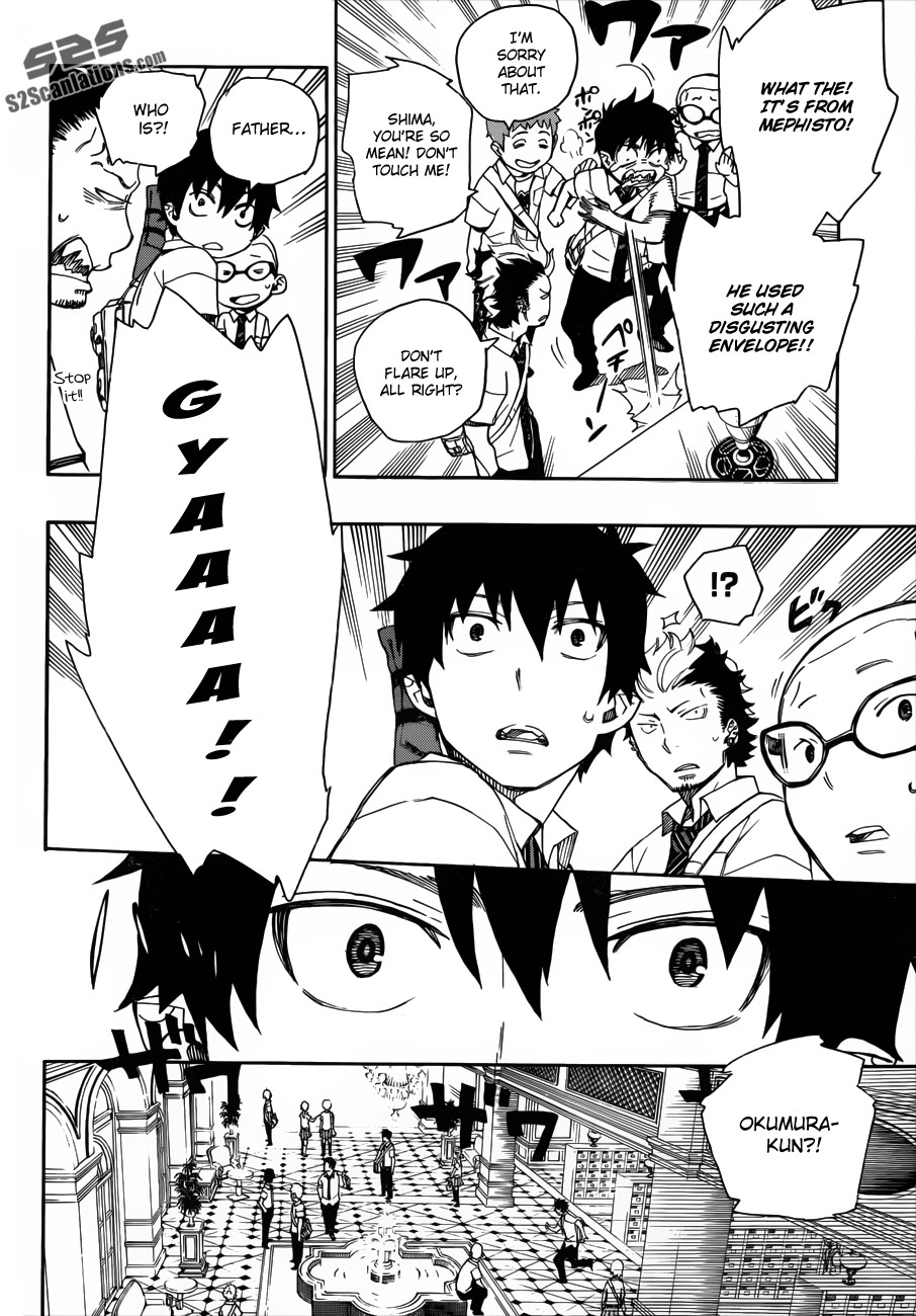 Ao no Exorcist chapter 38 page 38