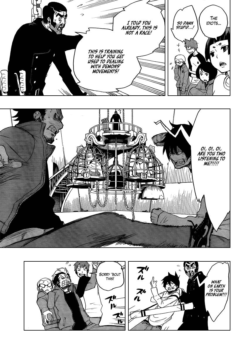 Ao no Exorcist chapter 4 page 17