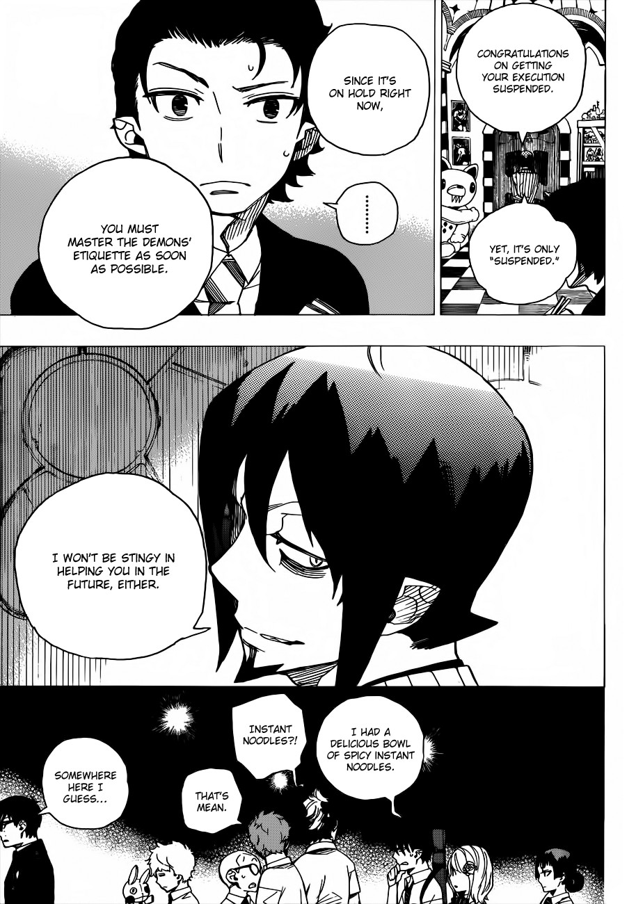Ao no Exorcist chapter 40 page 11