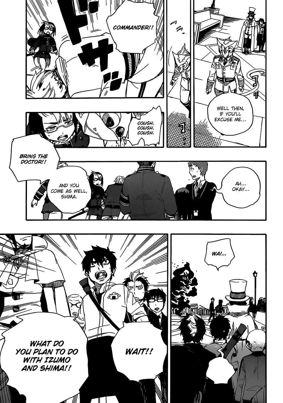 Ao no Exorcist chapter 49 page 22