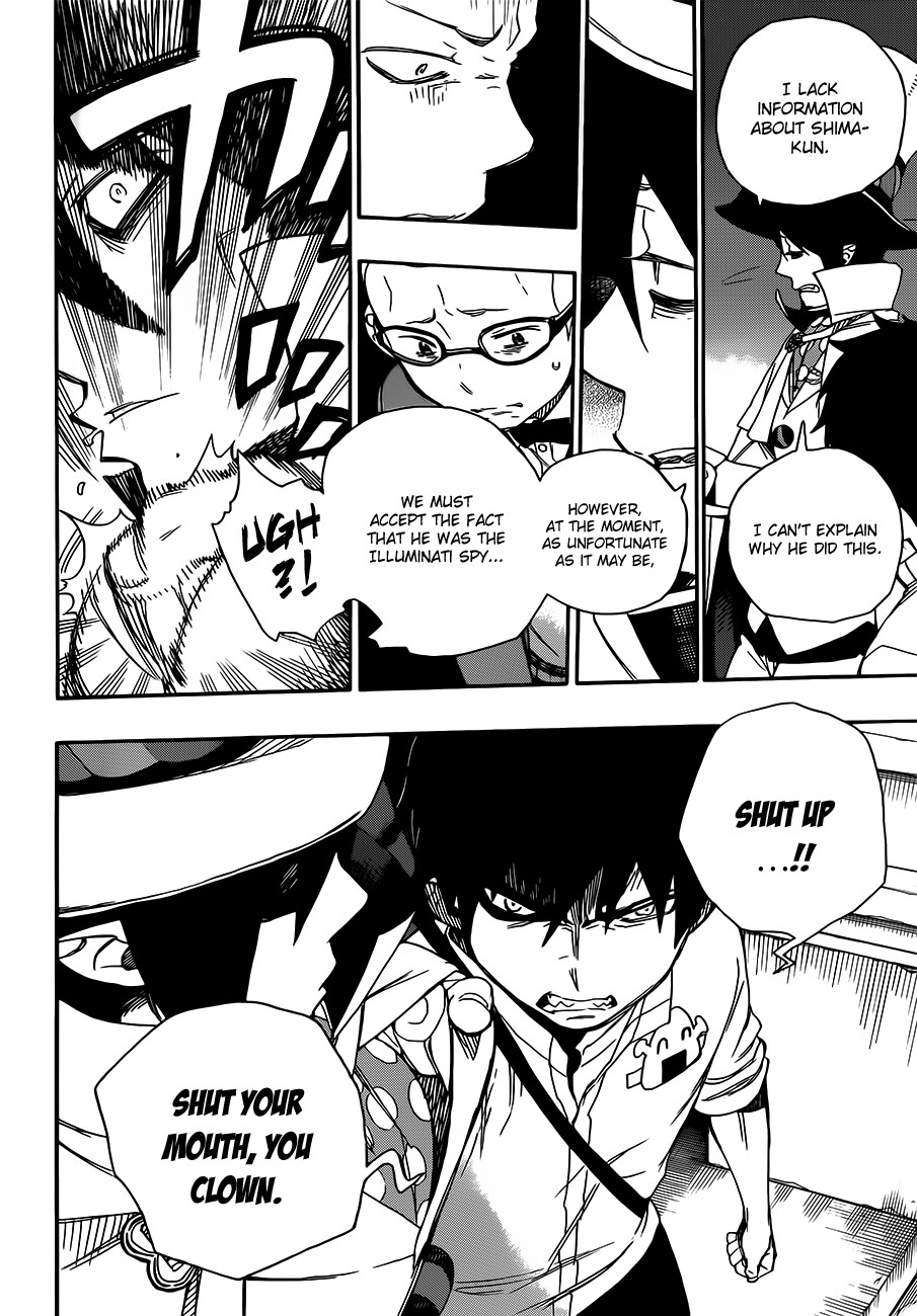 Ao no Exorcist chapter 49 page 34