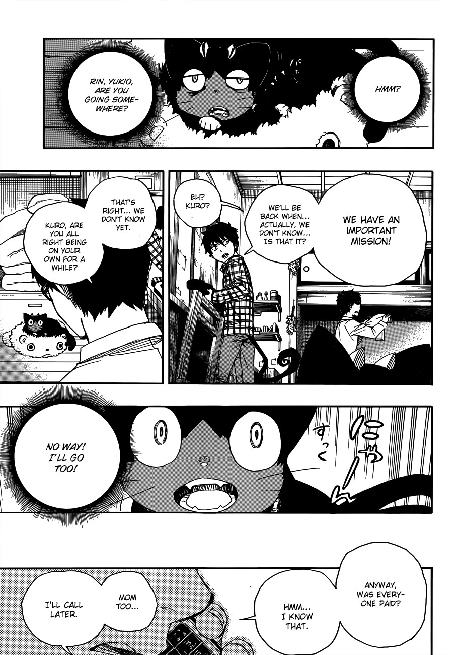 Ao no Exorcist chapter 50 page 6